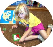 A student learning